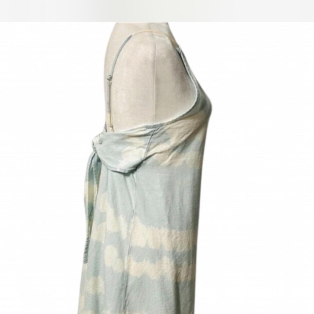 Cloth & Stone | Anthropologie Tie-Dye Swing Mini Dress In Blue Motif Size M - Picture 3 of 8